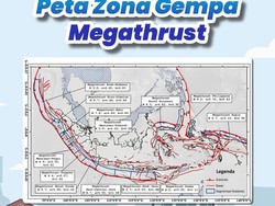 3 Megathrust di Pulau Jawa, Ancaman Gempa Besar M 9,1 dan Tsunami