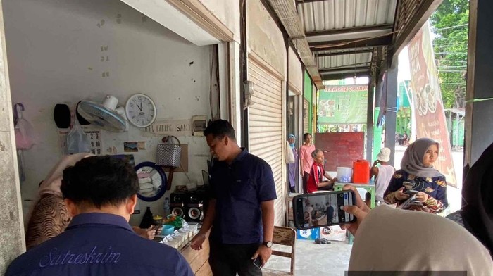 Satgas pangan Polres Bojonegoro menggelar operasi harga beras di sejumlah pasar