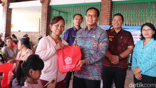 Program Gemarikan 2025 berakhir di Desa Darmasaba, Kecamatan Abiansemal, Selasa (11/11/2025).