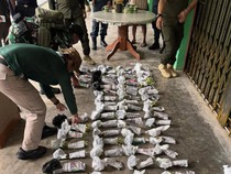 Tim Gabungan RI-Malaysia Gagalkan Penyelundupan 257 Tanduk Rusa