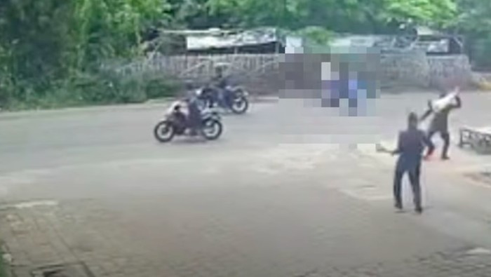 Seorang karyawan perusahaan nyaris dibegal di jalanan Kota Bekasi, Jawa Barat (Jabar) saat membawa uang Rp 450 juta. Polisi memburu para pelaku. (dok Istimewa)