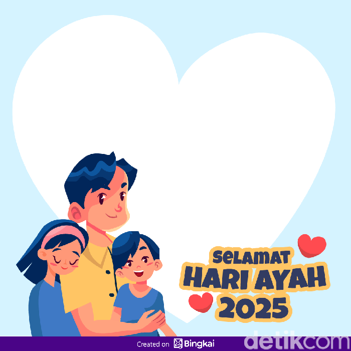 Twibbon Hari Ayah Nasional 2025