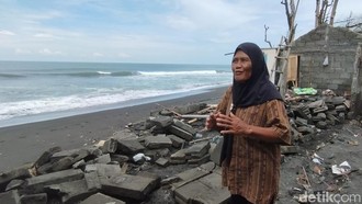 Pantai Trisik Abrasi, Tiap Tahun Garis Pantai Makin Pendek