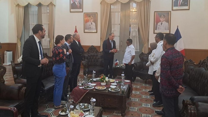 Andra Soni bertemu Dubes Prancis