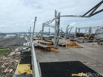 Bukit Hyundai Cikarang Porak-poranda Diterjang Puting Beliung