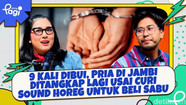 Video: 9 Kali Dibui, Pria di Jambi Ditangkap Lagi Usai Curi Sound Horeg untuk Beli Sabu