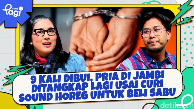 Video: 9 Kali Dibui, Pria di Jambi Ditangkap Lagi Usai Curi Sound Horeg untuk Beli Sabu
