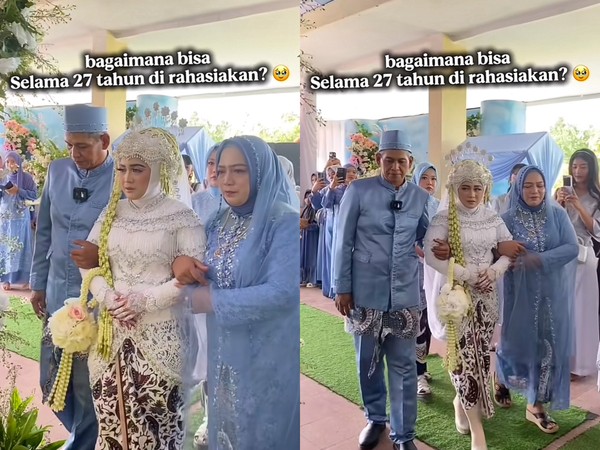 Viral Pengantin Syok