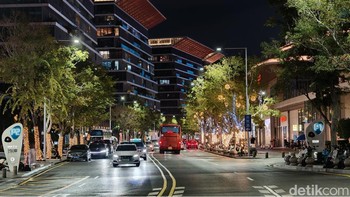 Pemandangan tengah kota Shenzhen dalam zoom 3 kali. Foto: Fyk/detikinet