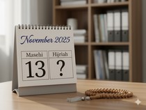 Kalender Hijriah Hari Ini 13 November 2025: Cek Tanggal, Bulan, dan Tahunnya!