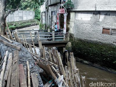 Jadi Biang Kerok Banjir Kemang, Kali Krukut Bakal Dinormalisasi
