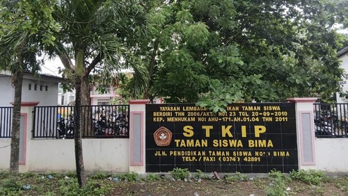 Kampus STKIP Taman Siswa Bima, NTB. (Rafiin/detikBali)