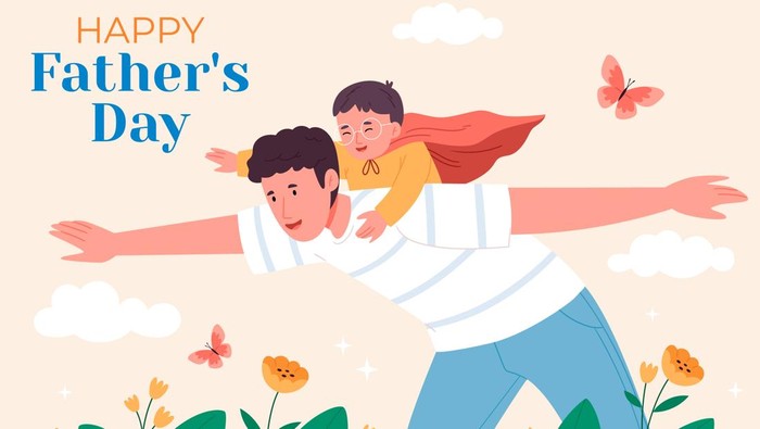 Kartu Ucapan Selamat Hari Ayah Nasional Bahasa Inggris, Arab, Jawa, dan Artinya