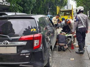 Kecelakaan Libatkan 3 Kendaraan di Jl S Parman Jakbar, Lalin Macet