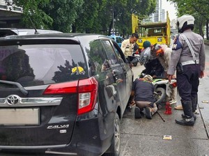 Kecelakaan Libatkan 3 Kendaraan di Jl S Parman Jakbar, Lalin Macet