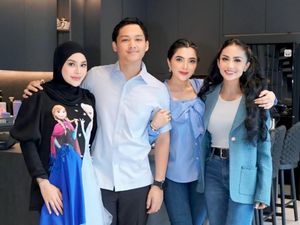 7 Gaya Krisdayanti & Ashanty di Ultah Azura, 2 Nenek Kompak Berbusana Senada