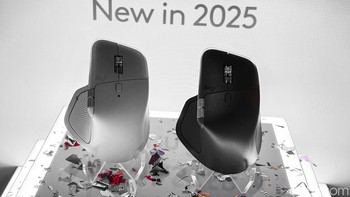 Logitech MX Master 4 hadir dalam dua varian warna. Foto: Adi Fida Rahman/detikINET