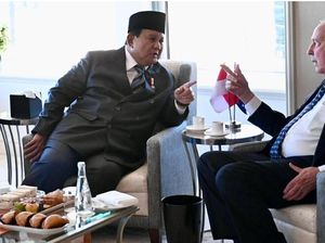 Prabowo Kopi Darat Bareng Eks PM Australia, Bahas Ekonomi Global