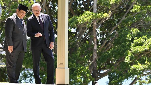 Presiden Prabowo bertemu 4 mata dengan PM Australia Anthony Albanese, di Kirribilli House, Sydney.