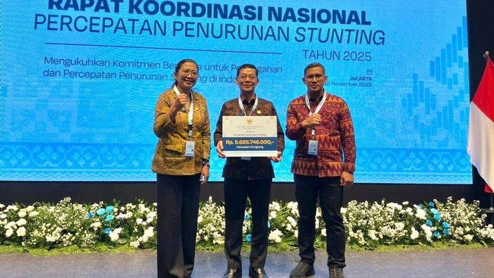 Prevalensi Stunting Terendah di Indonesia, Pemkab Klungkung Dapat Intensif Fiskal Rp 5,6 Miliar. (Pemkab Klungkung)