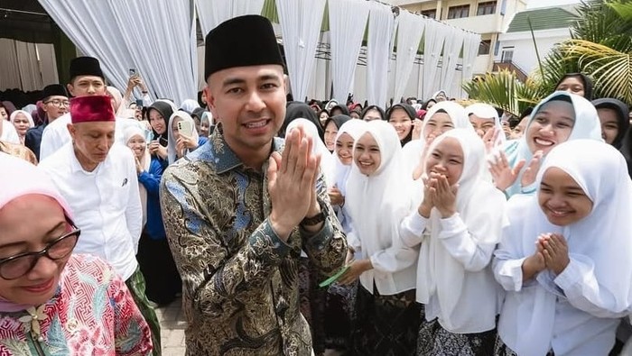 Raffi Ahmad dalam Kongres Rohis Nasional