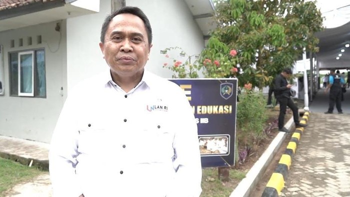 Sekretaris Utama Lembaga Administrasi Negara (LAN) Andi Taufik di Nusakambangan, Cilacap, Jawa Tengah (5/11/2025).