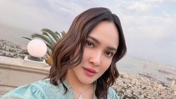 Potret Shandy Aulia Liburan ke Palestina