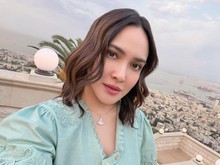 Potret Shandy Aulia Liburan ke Palestina