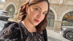 Potret Shandy Aulia Liburan ke Palestina