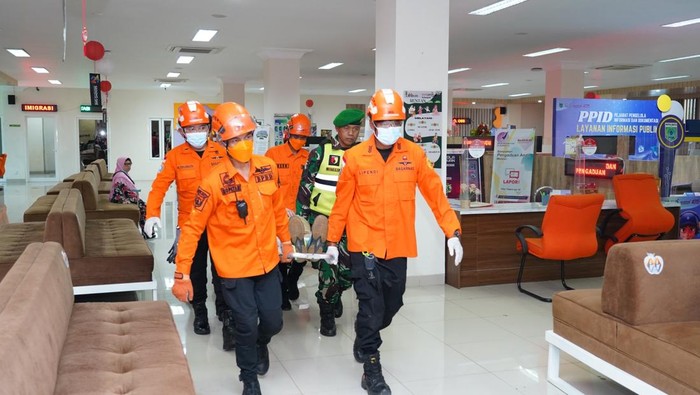Simulasi penanganan korban bencana alam di Kota Batu