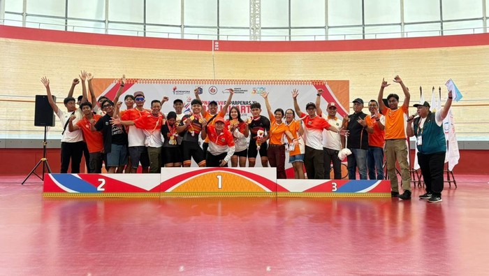 Tim balap sepeda DKI Jakarta finis runner-up di Pekan Olahraga Pelajar Nasional 2025