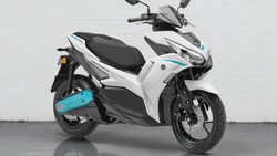 Wujud Yamaha Aerox Listrik yang Harganya Rp 50 Jutaan