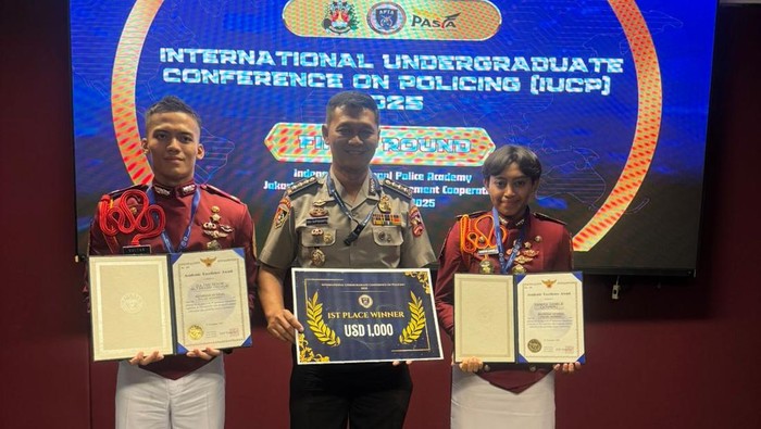 Angkat Isu Digital Trafficking, Taruna Akpol Sabet Juara Asia di IUCP 2025