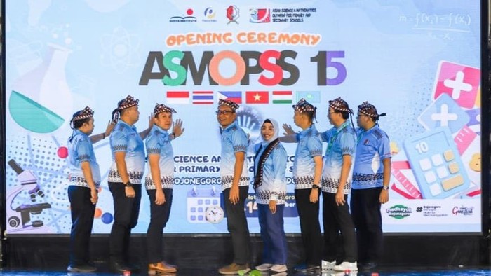 Asian Science & Mathematics Olympiad For Primary & Secondary Schools (ASMOPSS) ke-15 di Bojonegoro.