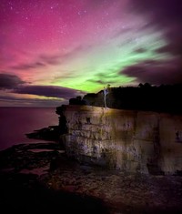 Aurora di Selandia Baru dan Australia November 2025