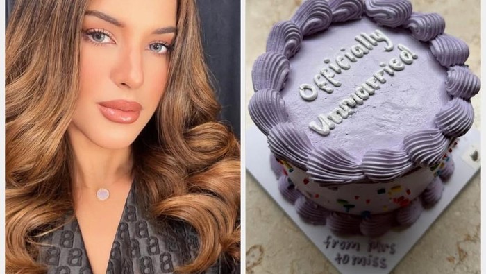 Divorce cake Tasya Farasya