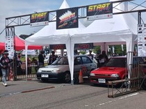 Toyota Starlet Menolak Tua, Digeber Drag Race di Bandara