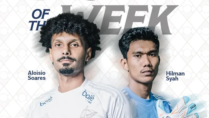 Dua pemain PSM Makassar Aloisio Soares dan Hilman Syah masuk best XI pekan ke-12 Super League 2025/2026.