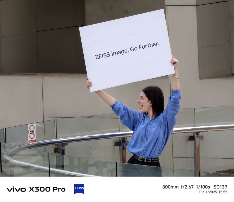 Hasil foto Vivo X300 Pro dengan Pro Photography Kit