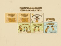 Bahasa Madura dan Artinya, Kumpulan Kata-kata Populer Sehari-hari