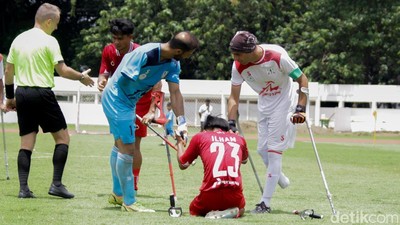 Kalah 0-3 dari Iran, Timnas Amputasi Indonesia Gagal Lolos ke Piala Dunia