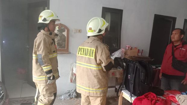 Kebakaran terjadi di dalam gereja di Tanjung Priok, Jakarta Utara (Jakut). Api telah berhasil dipadamkan. (dok Ist)