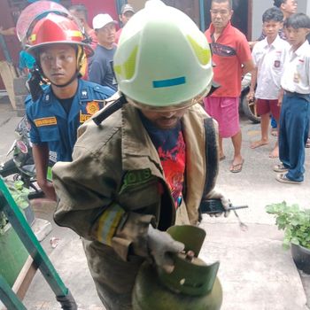 Kebakaran terjadi di dalam gereja di Tanjung Priok, Jakarta Utara (Jakut). Api telah berhasil dipadamkan. (dok Ist)
