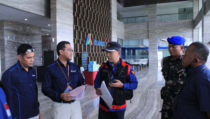 Tim Penyidik Pidsus Kejati Sumut menggeledah Kantor PT Inalum