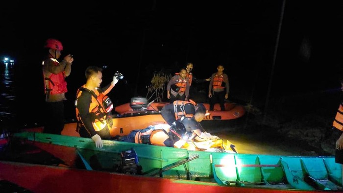 Korban Terakhir Tenggelamnya Kapal Pengangkut Semen di Kubar Ditemukan. (Istimewa)