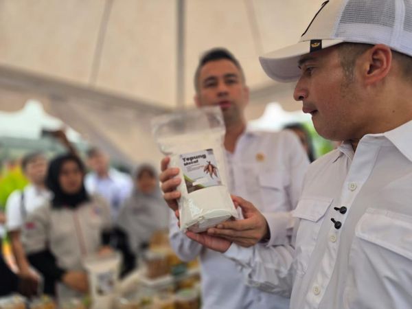 Intip Proses Pembuatan Tepung Mocaf oleh Napi Lapas Nirbaya Nusakambangan
