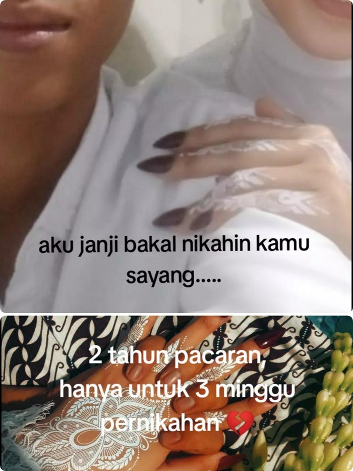 Wanita ini curhat pacaran selama dua tahun, tiga minggu langsung berpisah. Unggahan tersebut langsung viral di media sosial.