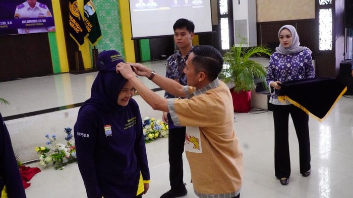 Wali Kota Palembang Ratu Dewa membuka kegiatan Pendidikan dan Pelatihan (Diklat) Disiplin Dishub Palembang