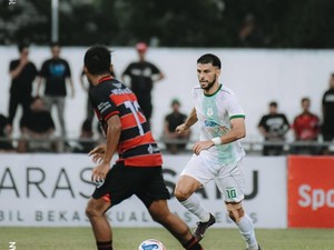 Persekat vs PSMS Medan Tuntas 1-1, Misi Balas Dendam Ayam Kinantan Gagal