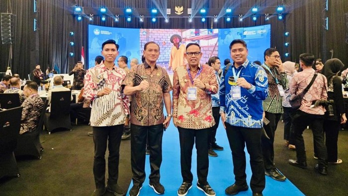 Pemkab Bone saat menghadiri rapat koordinasi Kemendikdasmen di Tangerang. Dokumen Istimewa